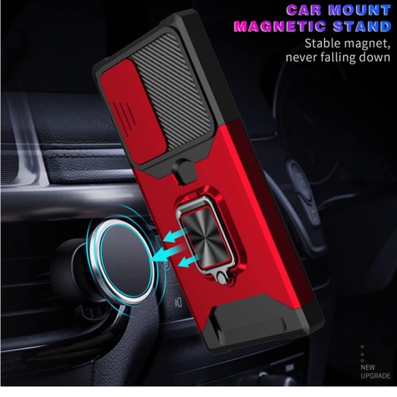 New Ysnzaq Military Grade Samsung Galaxy S22 Ultra 5G Case Navy Blue - Picture 5 of 8